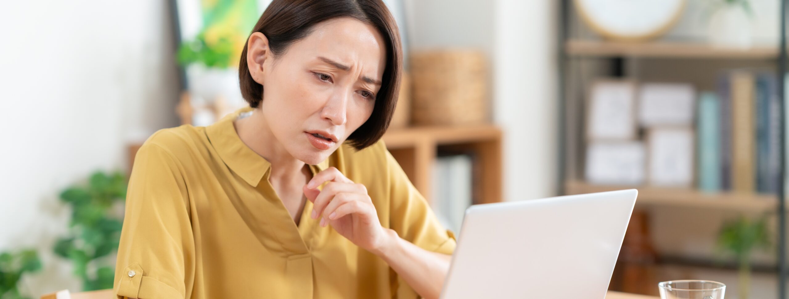 集客の仕組みがバラバラになっている店舗のイメージ